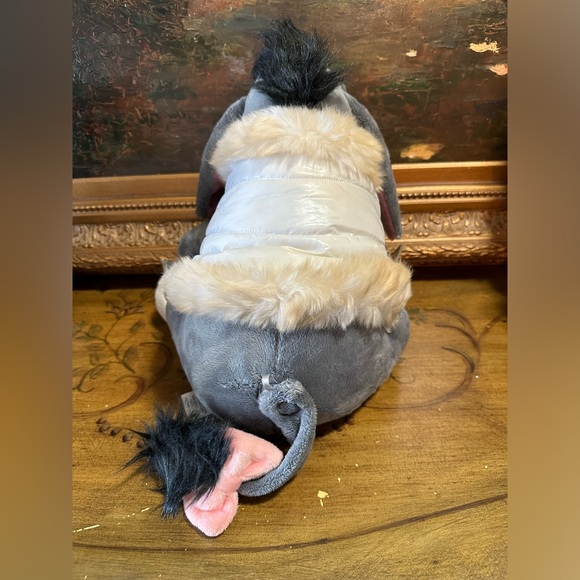 RARE 2011 Disney Store Ice Skating Eeyore Winter Coat Plush Limited Edition HTF - Picture 11 of 13